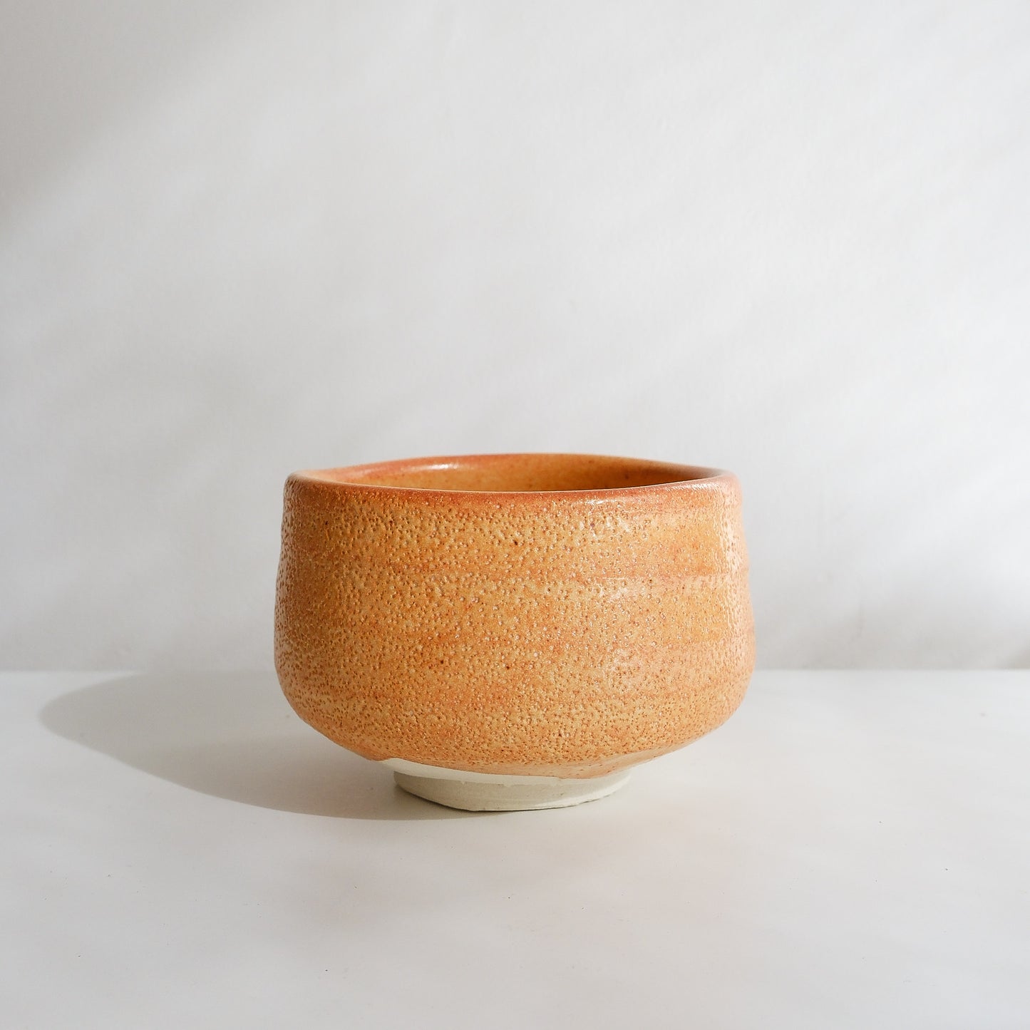 Uba Matcha Bowl - Orange Shino
