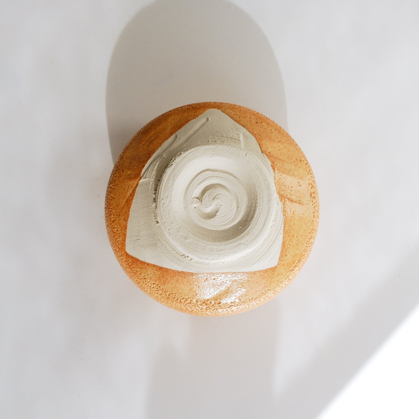 Uba Matcha Bowl - Orange Shino