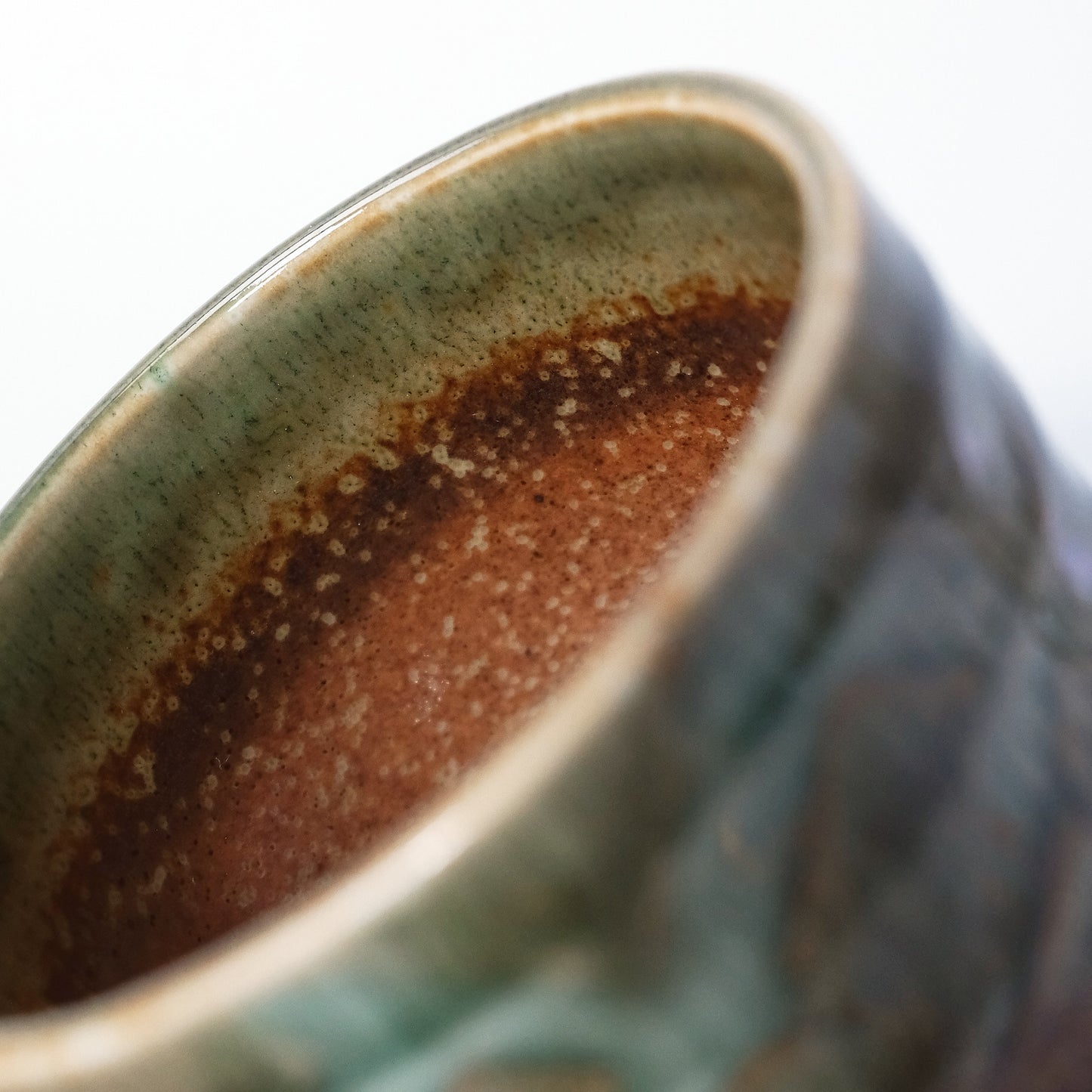 Uba Oribe Sushi Tea Cup 260ml - River Sand
