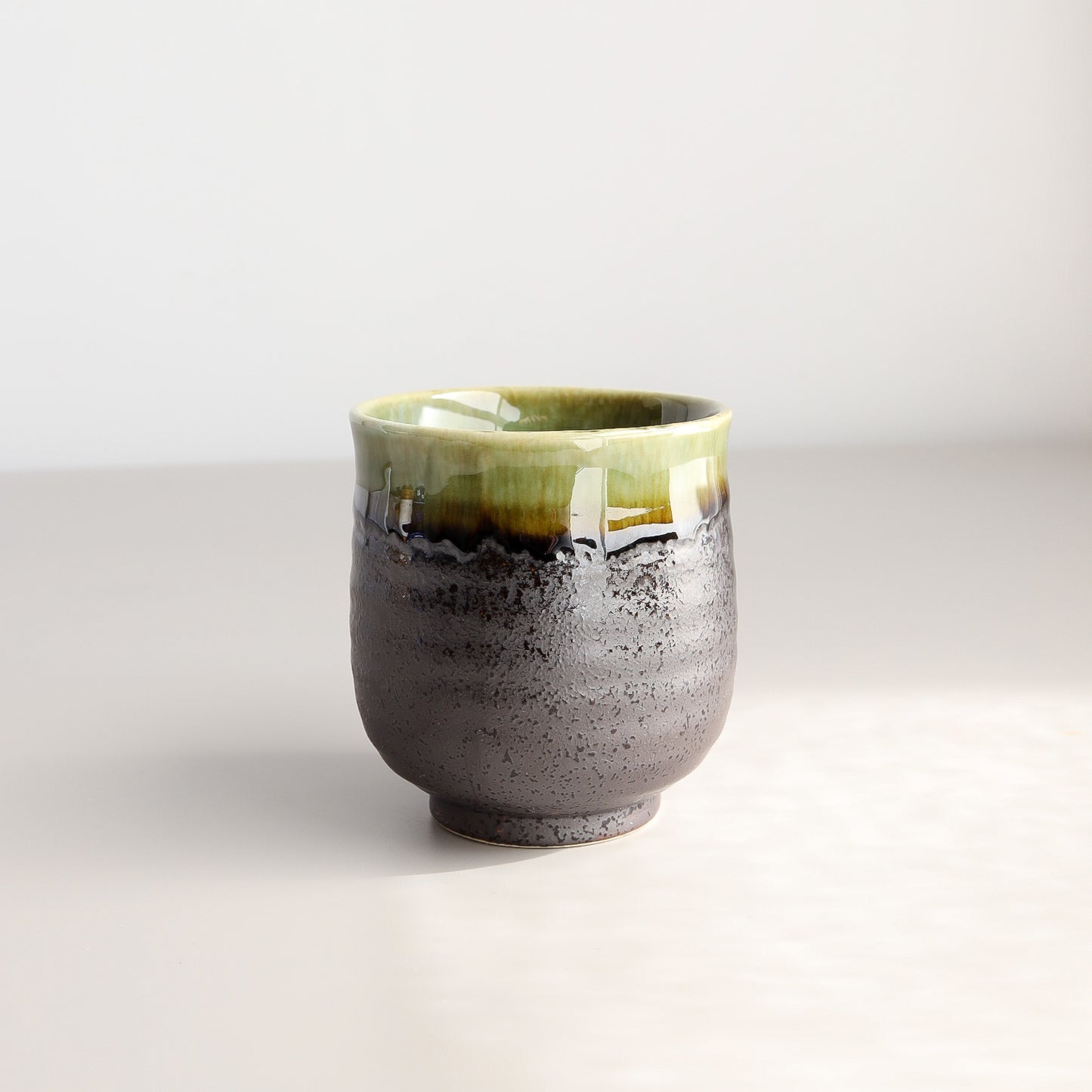Uba Ibushi Black Oribe Teacup 230ml