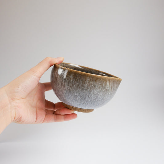 Uba Matcha Bowl with Spout - Sesame by Masamura