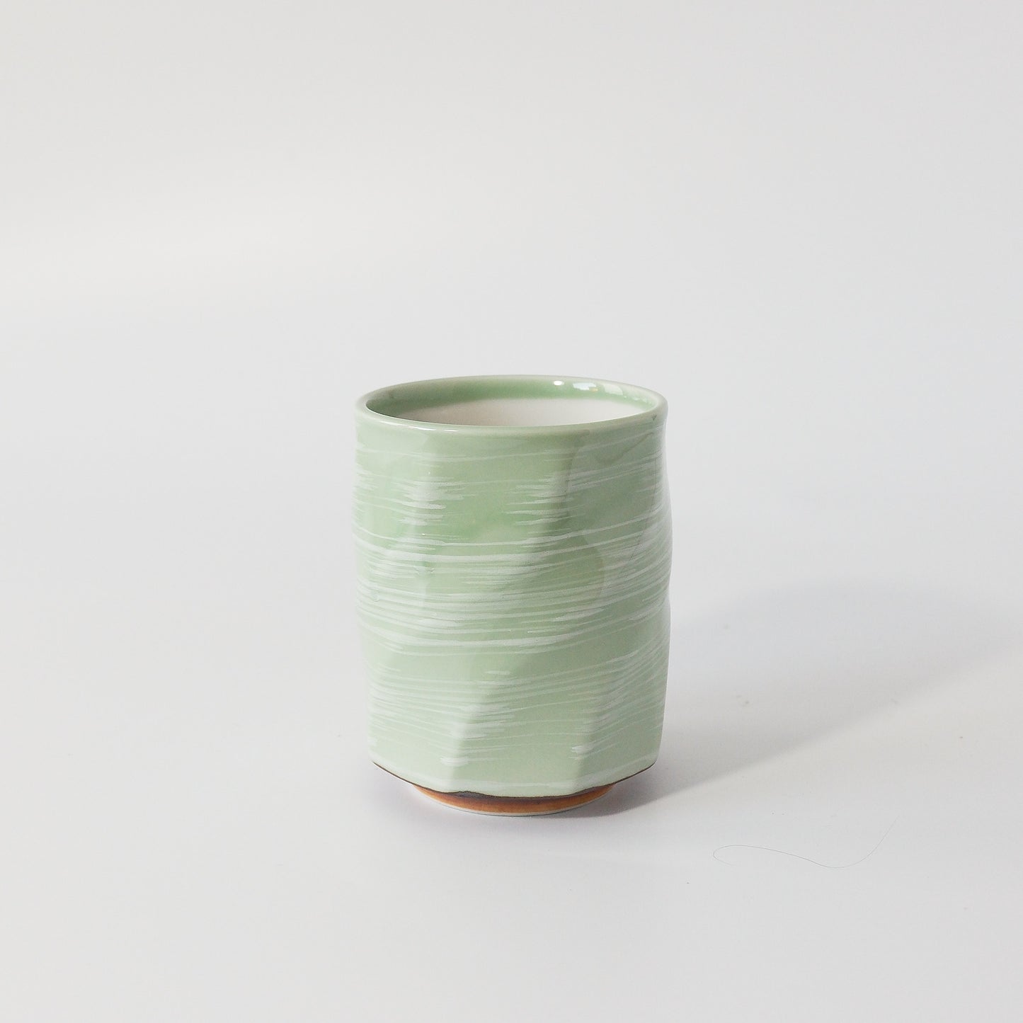 Uba Octagonal Sushi Tea Cup - Mint