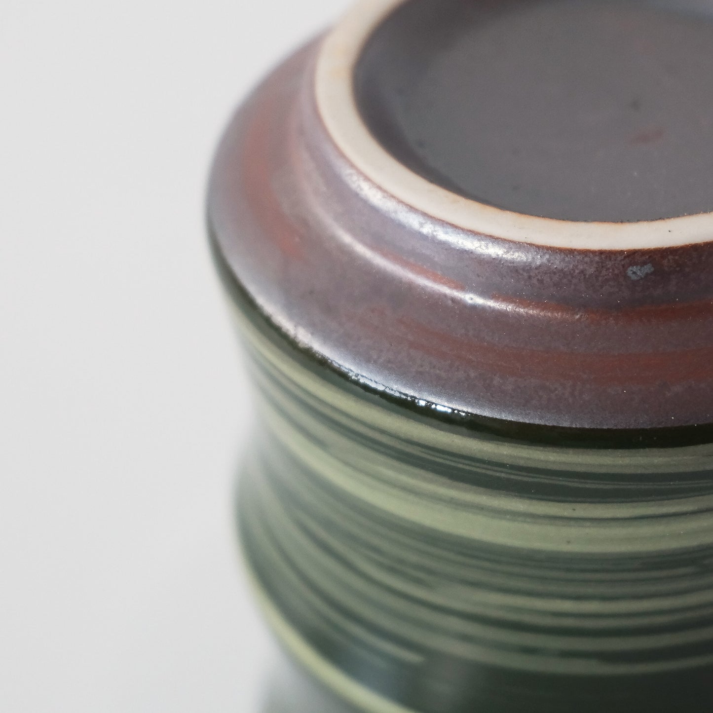Uba Oribe Sushi Tea Cup - Bamboo