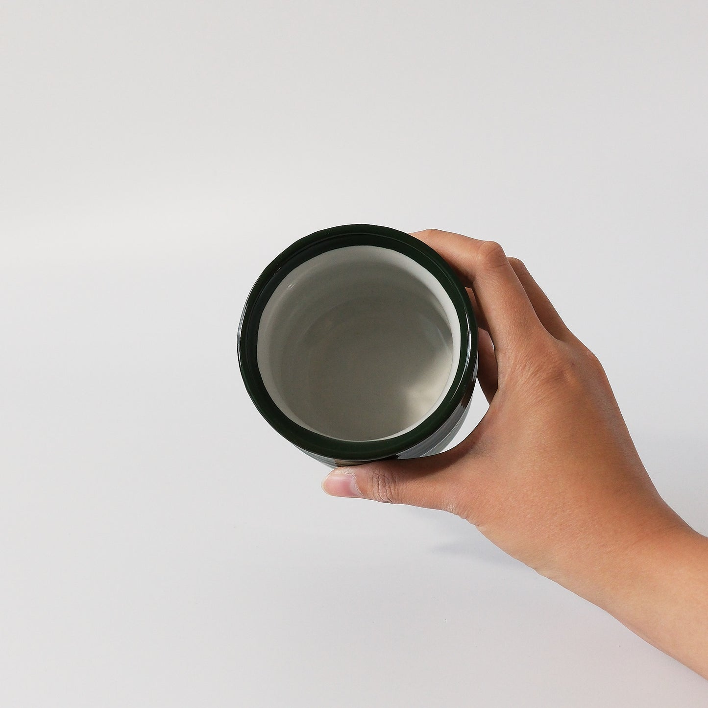 Uba Oribe Sushi Tea Cup - Bamboo